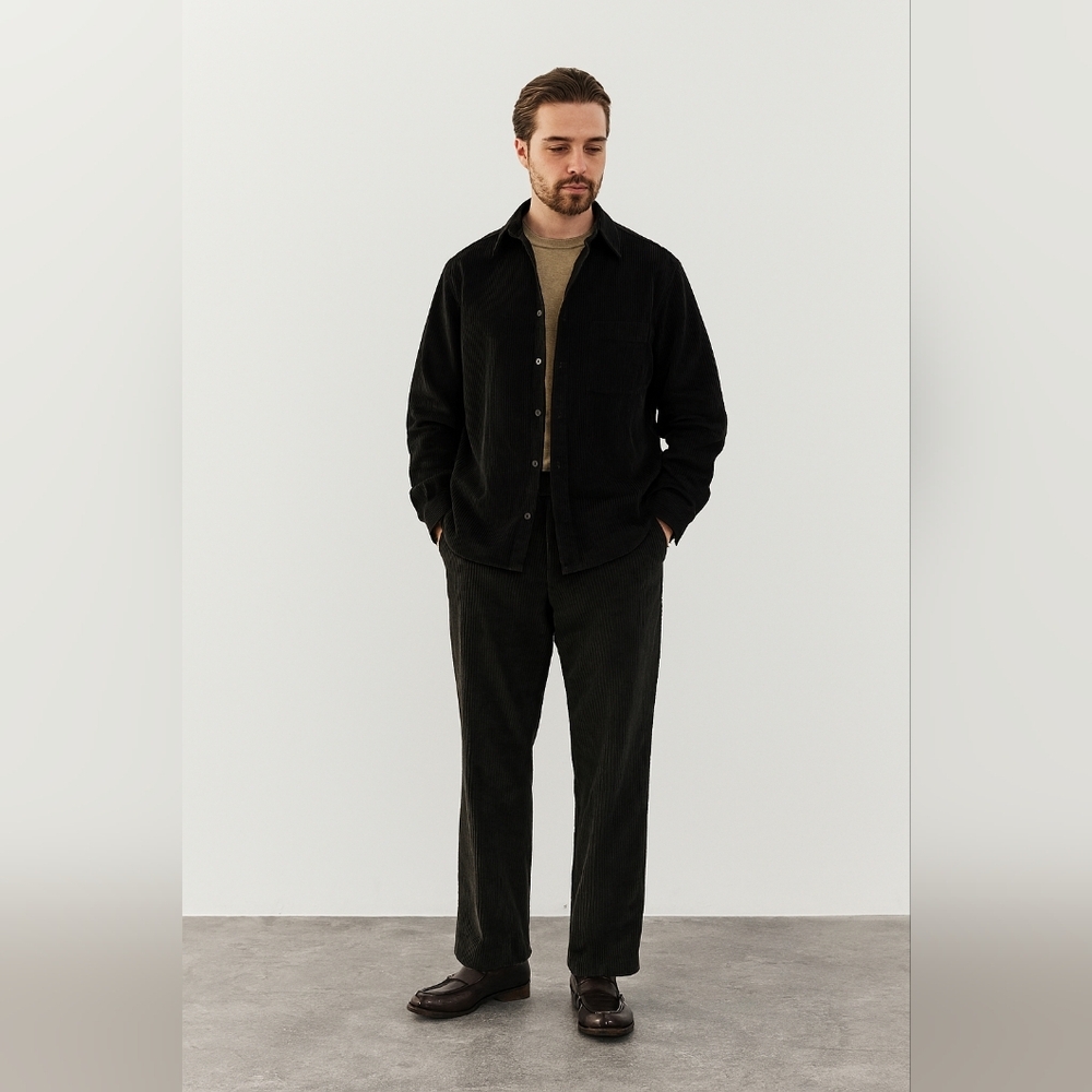 Marks & Spencer Men's (Great For Ladies Too) Chocolate Corduroy Pants Size 36